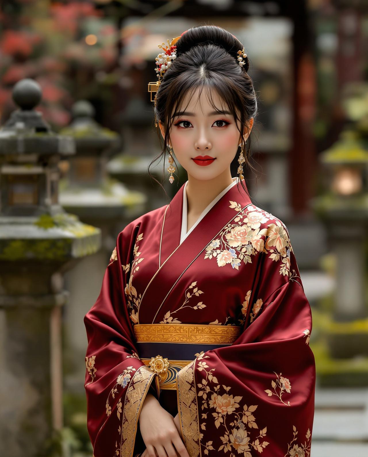 福利姬图 - 日系和服古典优雅