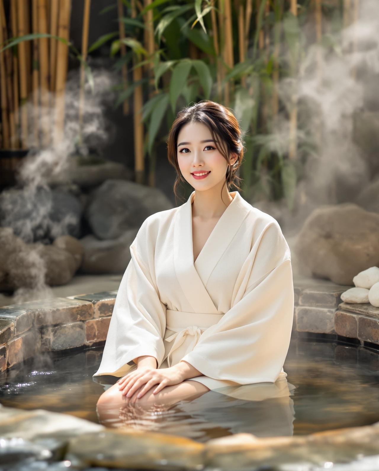 福利姬图 - 浴袍日式温泉风格