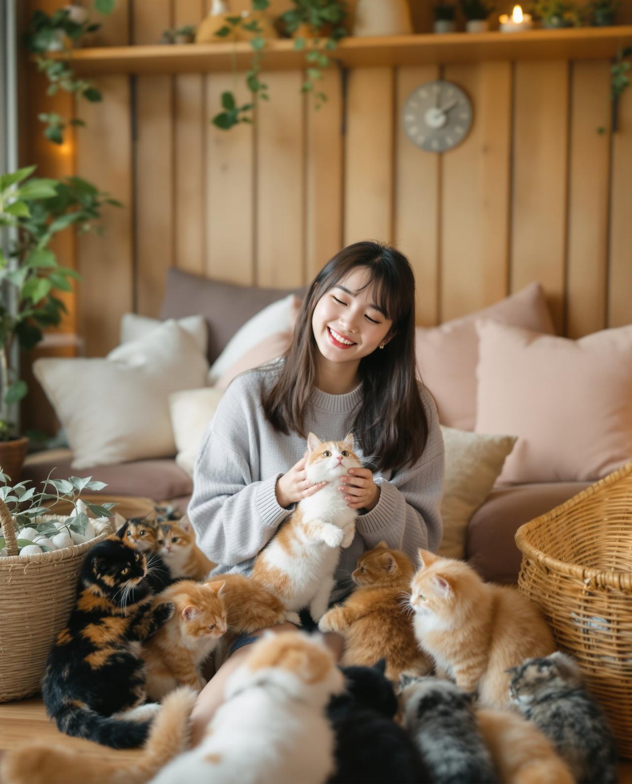 福利姬图 - 日系猫咪咖啡馆